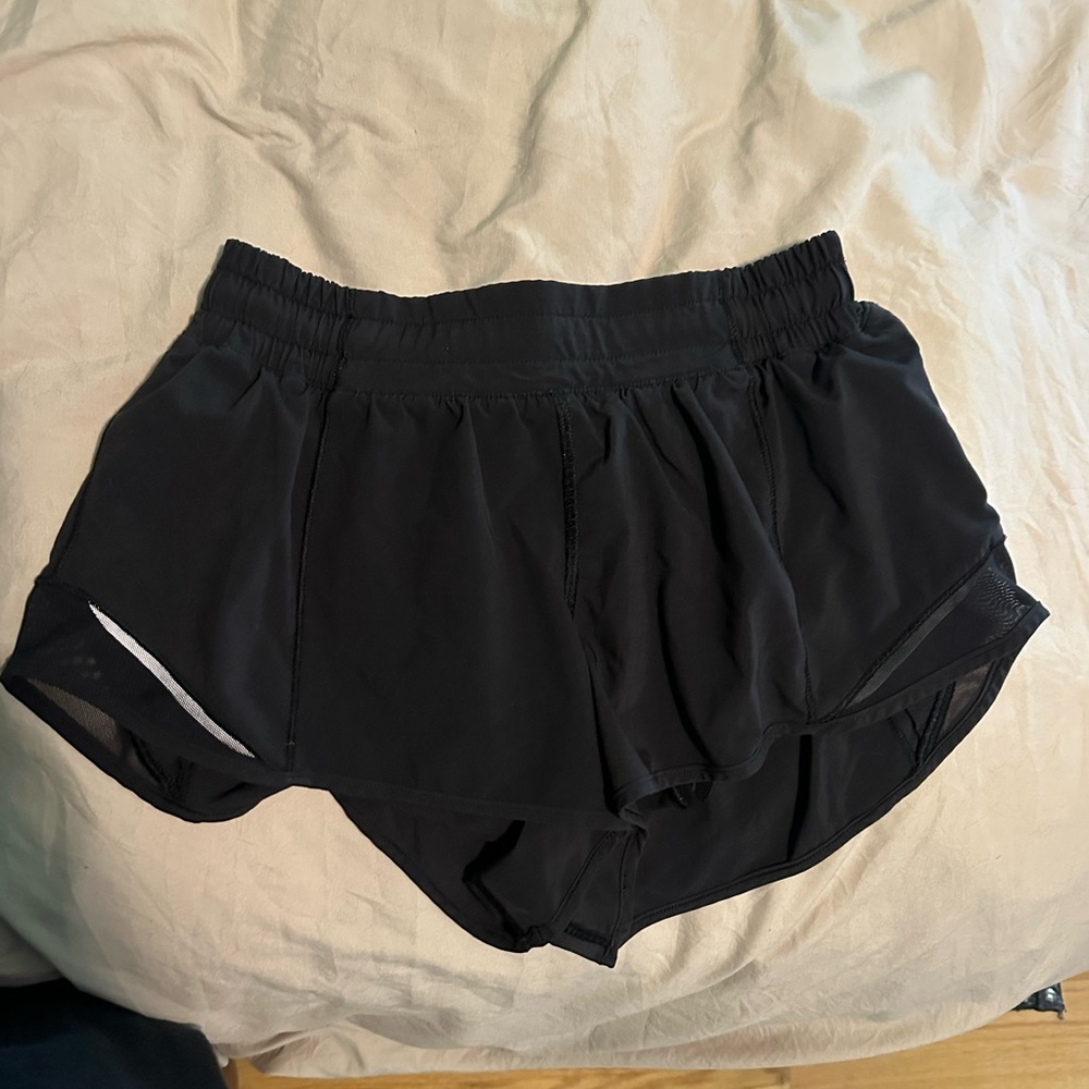 LULU LEMON HOTTY HOT 2.5 BLACK